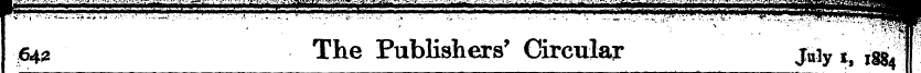 P^SSSSSSSSSSBSSSS 642 The Publishers' Ci...