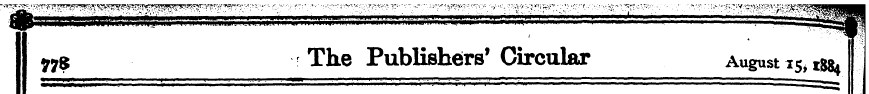 775 The Publishers 1 Circular August 15,...