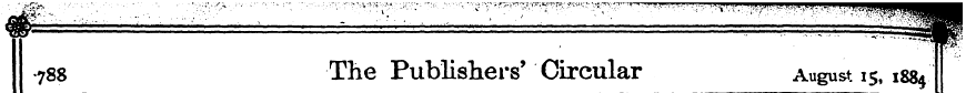788 • . The Publishers' Circular August ...