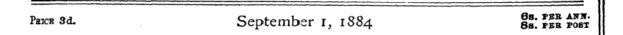 VnczSd. September i, 1884 §£ m ££e — ¦ -...