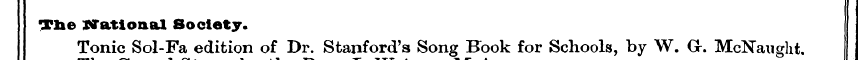 The National Society. Tonic Sol-Fa editi...