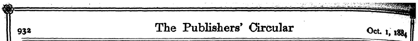 932 The Publishers' Circular Oct t, isk ...