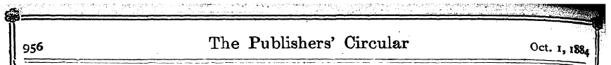 g56 The Publishers' Circular Oct. i, ^f