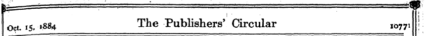 I Oct. 15. -1S84 The Publishers' Circula...