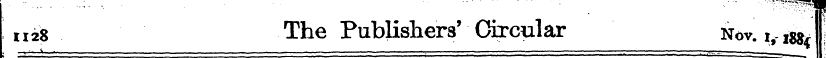 • ¦ ' ' V;;;: - . ^I 1128 The Publishers...