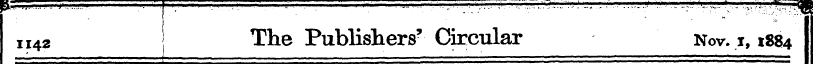 '•il II42 The Publishers' Circular Nor. ...