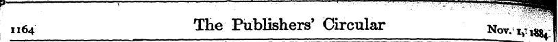 1164 The Publishers' Circular Wq^S^I