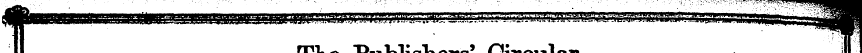 i wo* The Publishers' Circular :n<>*. * ...