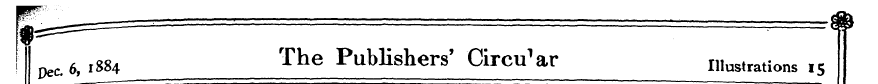 I pec. 6, i^4 The Publishers' Circ^ar il...