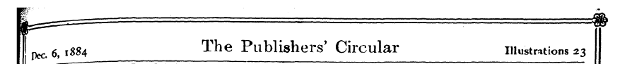 pec. 6,1SS4 The Publishers' Circular ill...