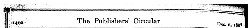 | | | i4^ The Publishers' Circular Dec 1