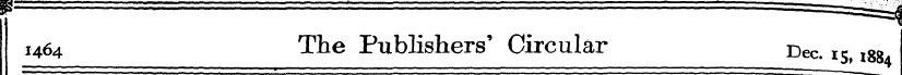 1464 The Publishers' Circular Dec I5 Igg