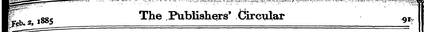 If 88 The .Publishers' .Circular 9 ,,, I...