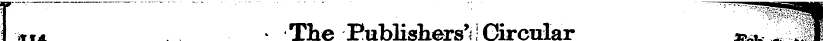 ¦ -"^l^PPiH $14 The Publishers^!Circular...