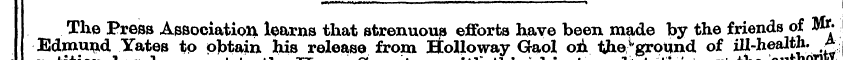 Edmund The Press Yates Association to pj...
