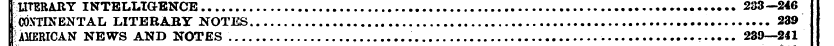 IJTERARY INTELLIGENCE 233—246 CONTINENTA...