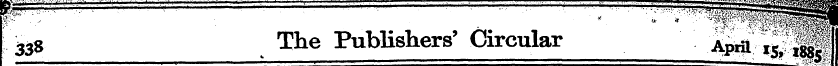 »¦'-¦- - . - ^^mmtm m The Publishers' Ci...