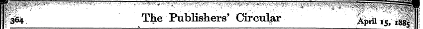 Bpp is&r The Publishers' Circular A^niis...
