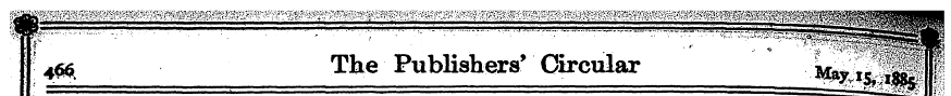 465 The Publishers' Circular M ^^p $