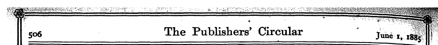 ggjggaj^^ 506 The Publishers' Circular *...