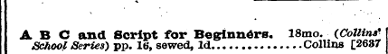 ABC School Series and ) pp Script . 16, ...