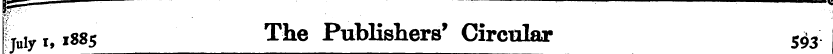 Liyi,-i885 The Publishers' Circular 5 <j...