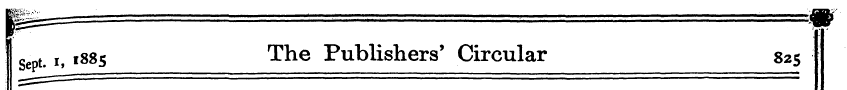 ¦ ¦ m=^~ ~ w I . t88s r^ cie Publishers'...