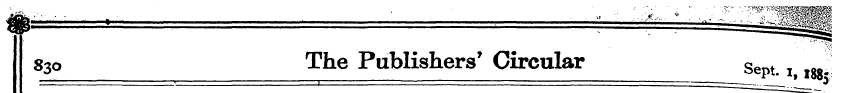 830 The Publishers' Circular Sept t . ¦ ...