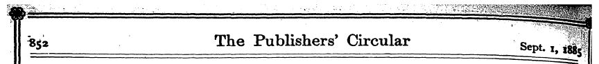 *5* The Publishers' Circular Sept . ;jp§