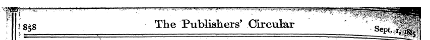 t i •' sss ' ' ' * The ' Publishers ' ' ...