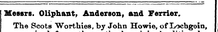 Messrs. Oliphant, Anderson, and Ferrier....