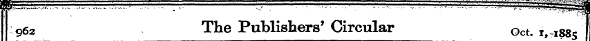 ¦¦ ¦ 9 62 ' The Publishers 1 Circular Oc...