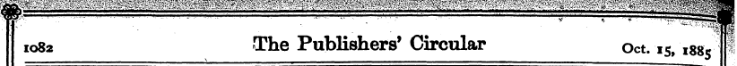 1082 The Publishers'Circular Q ct. 15, i...