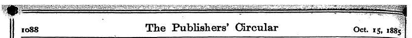 1088 The Publishers' Circular Oct 15, 18...