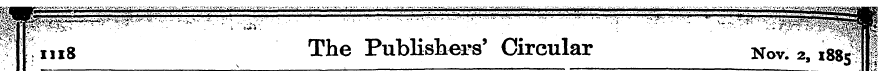 f f!iii8 The Publishers' Circular Nov. 2...