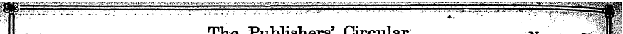 i i2o The PubKshers' Circular Nov. 2, ,s...