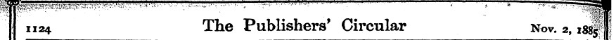 *"r"" *- - ' '^^^gBj 1124. The Publisher...