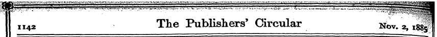 H42 The Publishers' Circular Nov.2,isa