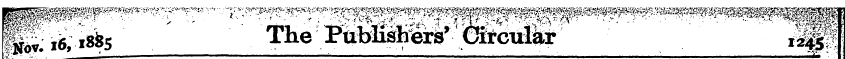 g^. ,6,18^5 The Publisher^ Oircular r^||