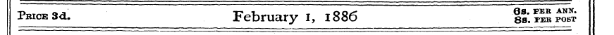 Pbice3cL February i, 1886 SSlS^S