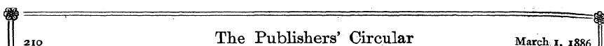 2to The Publishers' Circular March i. i ...