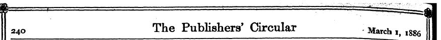 34o The Publishers' Circular March, igg6...