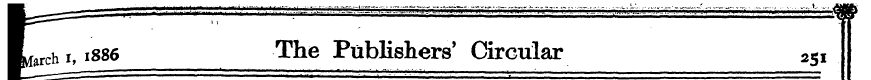 larchi,i886 The Publishers' Circular 2SI...