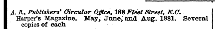 A. B.Publishers* Circular Office188 Flee...