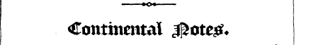 •O+ Continental ^otco.