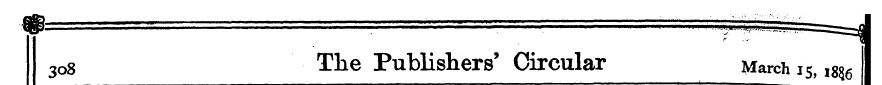 f ¦ - ¦ ^^^ cB 3 o8 The Publishers' Circ...