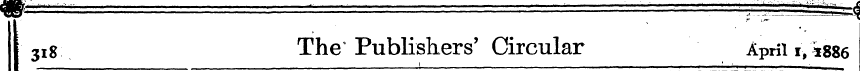 3 i8 The'Publishers' Circular April i,i8...