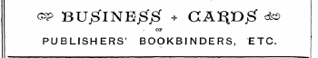 1 &P BU0IlSiB00 + CA^D^ &lt;fe&gt; OP PUBLISHERS' BOOKBINDERS, ETC.