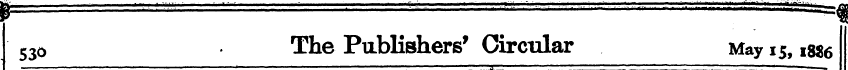 53 o The Publishers' Circular May 15,188...