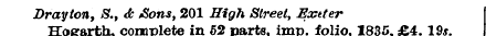 Drayton, S., & £ons, 201 High Street, Eo...